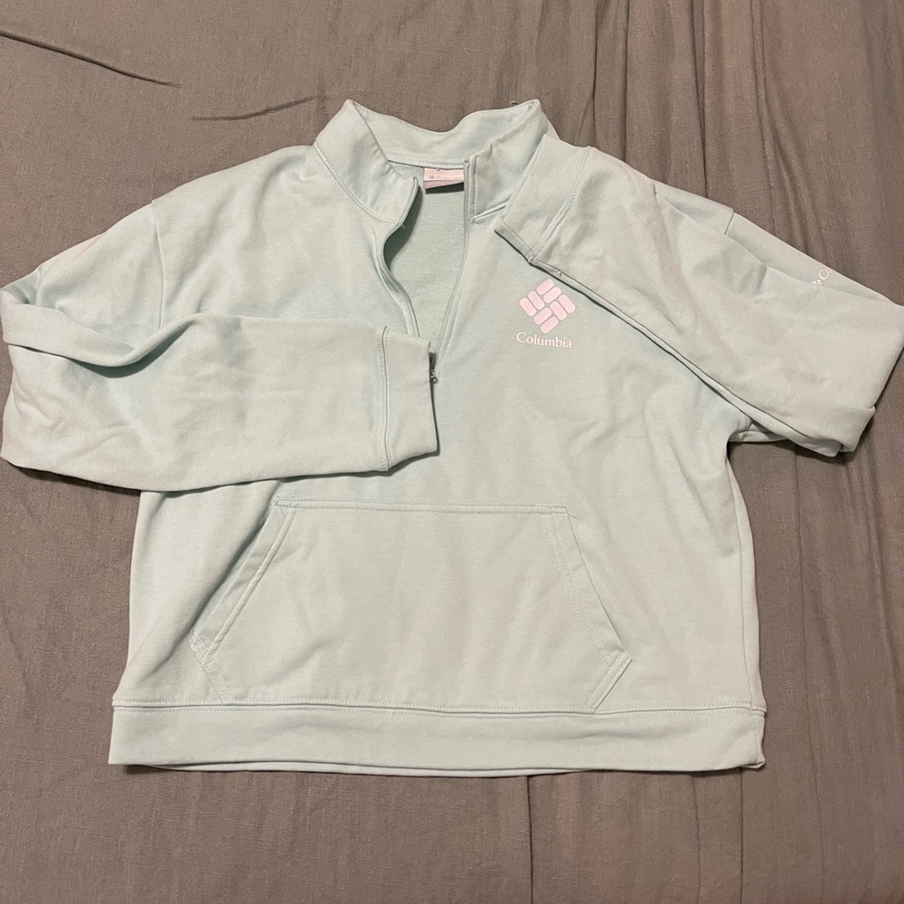 Columbia Cropped Quarter Zip